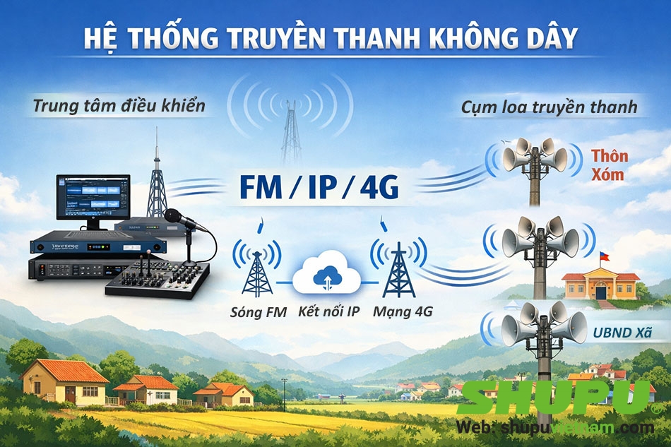 Truyền thanh không dây 4G là gì và có vai trò như nào?